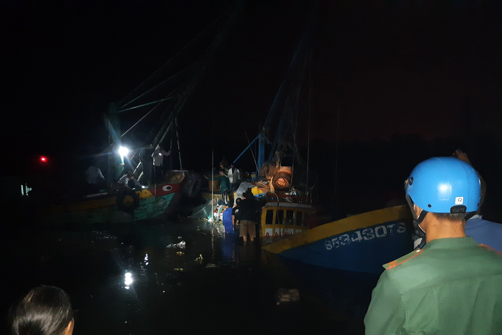 Chìm tàu cá ở biển Tiền Giang, một người tử vong - 1 Chìm tàu cá ở biển Tiền Giang, một người tử vong - 1