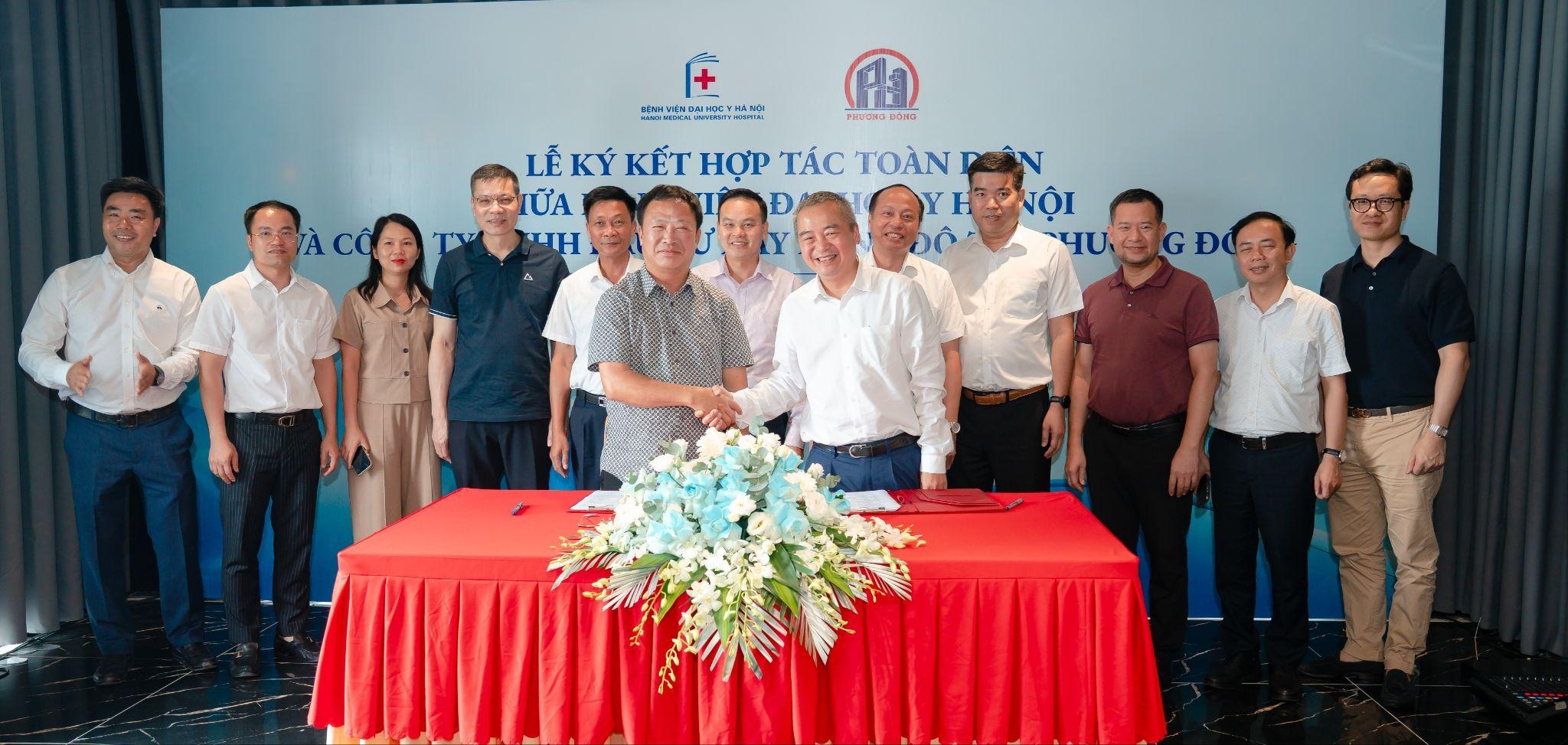 Đại học Y Hà Nội ký kết hợp tác cùng Công ty xây dựng đô thị Phương Đông - 1
