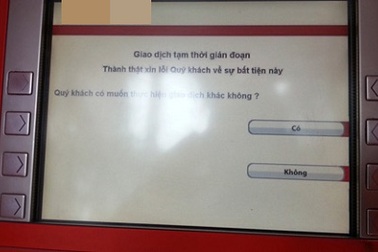 Từ ngày mai, cây ATM hết tiền sẽ bị phạt 15 triệu đồng