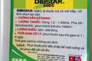 “Khóc dở mếu dở” vì thuốc diệt cỏ làm… cỏ mọc