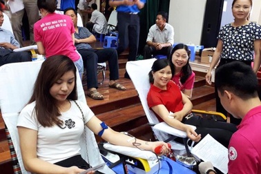 Gần 2.000 người tham gia ngày hội hiến máu tình nguyện