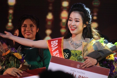 Nữ sinh ngành Truyền thông Quốc tế trở thành tân Hoa khôi Học viện Ngoại giao