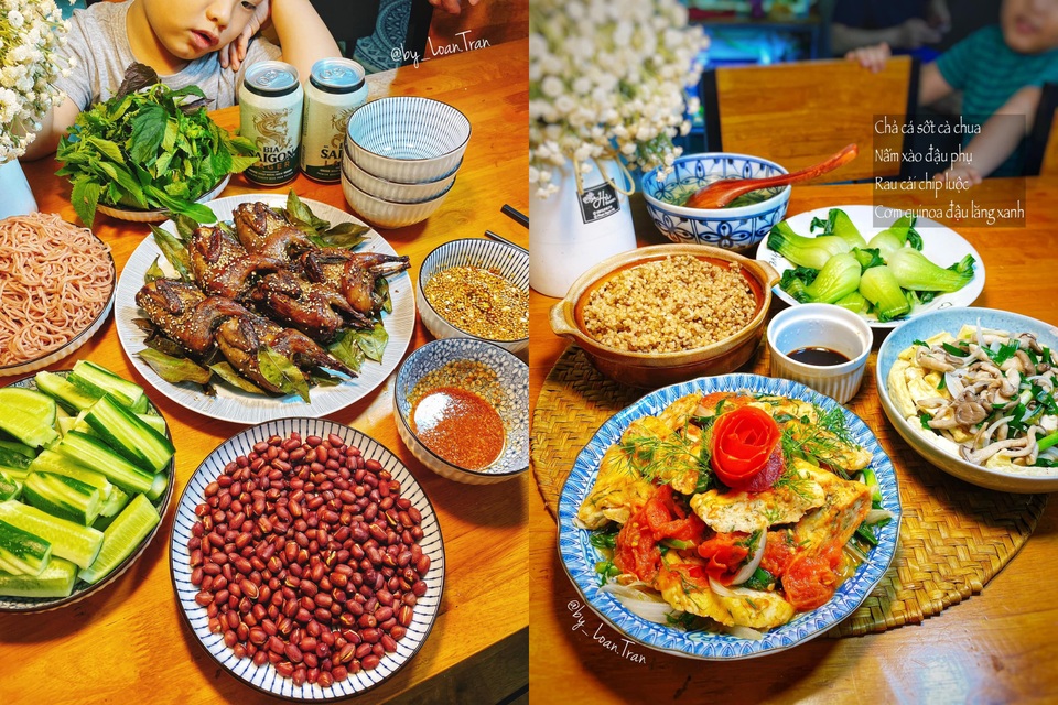 Thực đơn như mâm cỗ, 30 ngày không trùng bữa nào của mẹ đảm Hòa Bình - 2 Thực đơn như mâm cỗ, 30 ngày không trùng bữa nào của mẹ đảm Hòa Bình - 2
