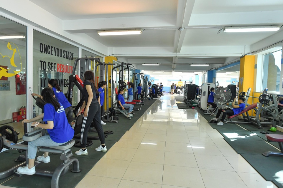 Học thể dục chất như nước cất ở Đại học Công nghệ Đông Á - 1 Học thể dục chất như nước cất ở Đại học Công nghệ Đông Á - 1