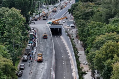 Hầm chui giải cứu kẹt xe ở cửa ngõ sân bay Tân Sơn Nhất trước ngày thông xe