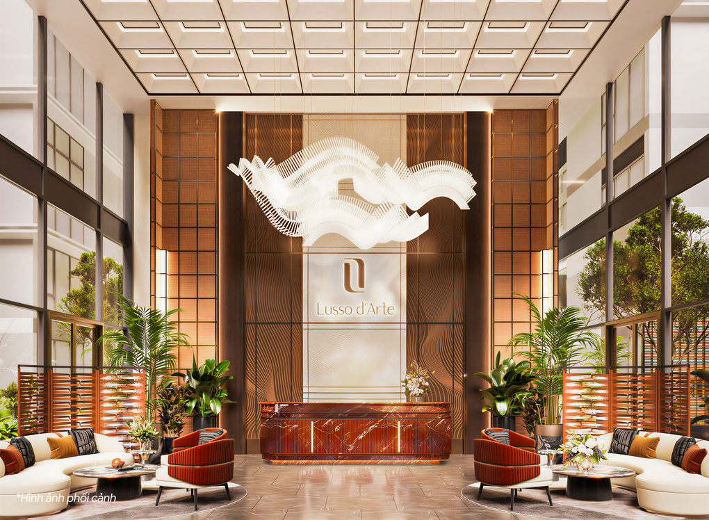 Không gian sống nghệ thuật của bộ sưu tập Lusso d’Arte thuộc Lusso Saigon - 2
