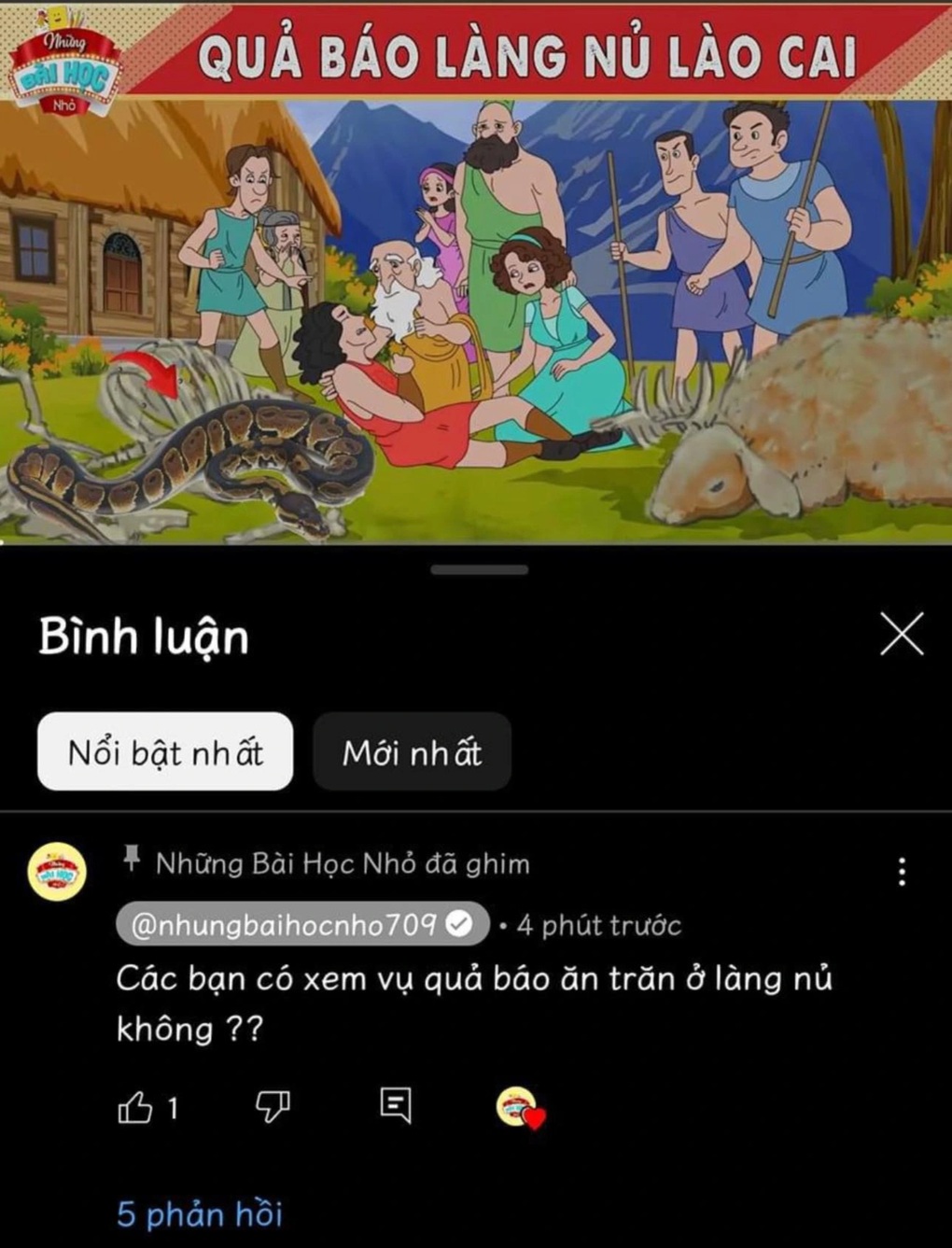 Kênh Youtube gây phẫn nộ vì “câu view” từ mất mát của Làng Nủ