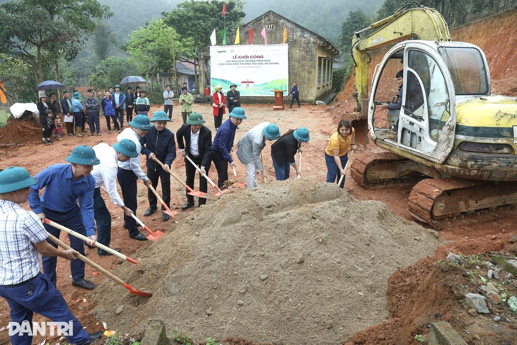 Khởi công điểm trường Dân trí, nâng bước học sinh thôn bản tới trường - 8