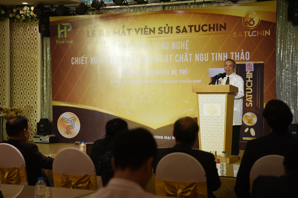 Ra mắt sản phẩm chứa hoạt chất quý từ hoa hòe dành cho người bị trĩ - 1 Ra mắt sản phẩm chứa hoạt chất quý từ hoa hòe dành cho người bị trĩ - 1