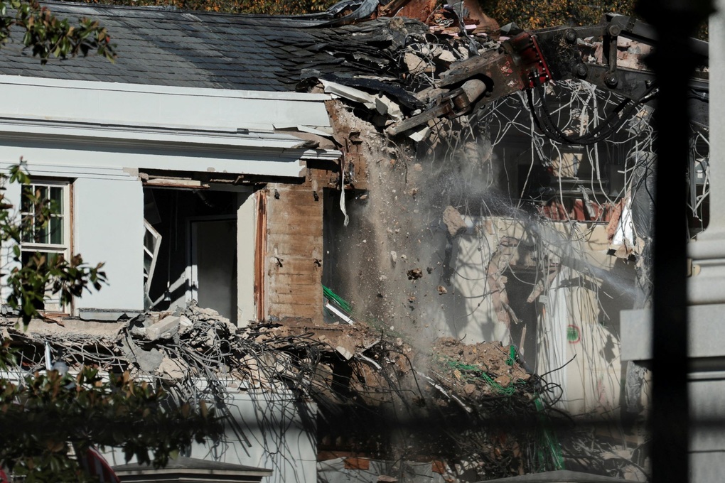 Cánh Đông Nhà Trắng “biến mất” sau 123 năm - 2 Cánh Đông Nhà Trắng “biến mất” sau 123 năm - 2