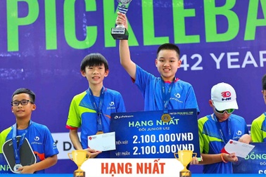 Giải đấu Pickleball giúp phát triển các tài năng nhí