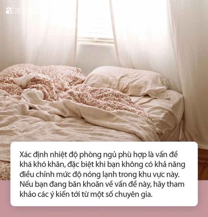 Chuyên gia chỉ ra nhiệt độ lý tưởng nhất trong phòng ngủ - Ảnh 1. Chuyên gia chỉ ra nhiệt độ lý tưởng nhất trong phòng ngủ - Ảnh 1.