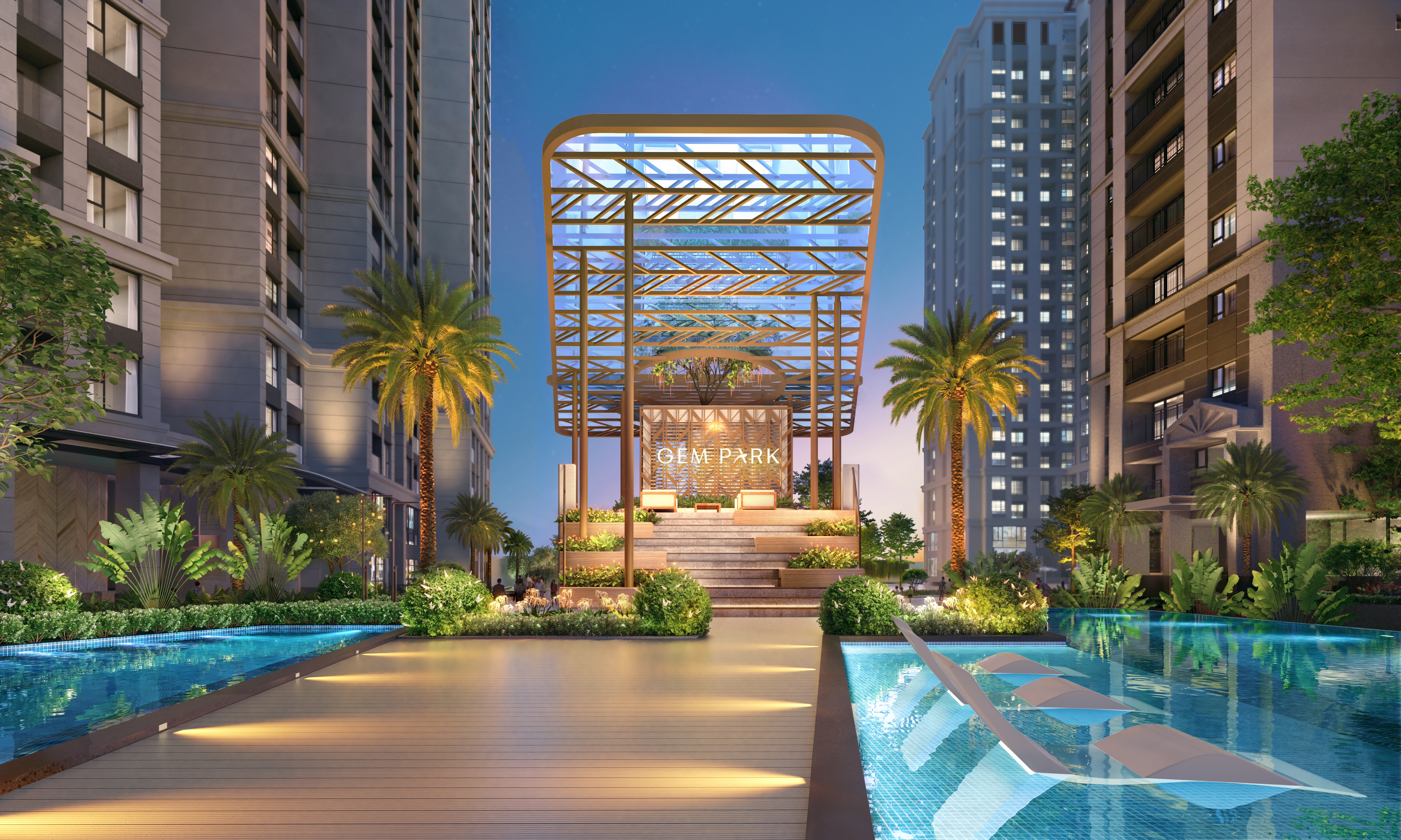 ຄວາມດຶງດູດຂອງ Hi PAVILION subdivision - ຫົວໃຈຂອງ Gem Park - 1 Sức hút từ phân khu Hi PAVILION - trái tim của Gem Park - 1