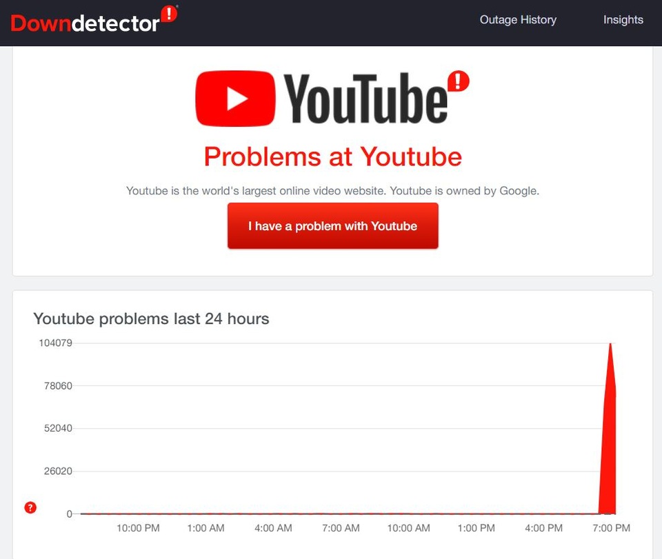 YouTube cùng hàng loạt dịch vụ của Google bị sập tại Việt Nam - 2 YouTube cùng hàng loạt dịch vụ của Google bị sập tại Việt Nam - 2