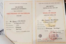 Vụ trường ĐH Đông Đô: Có bao nhiêu thạc sĩ, tiến sĩ sử dụng văn bằng 2 tiếng Anh bất hợp pháp?