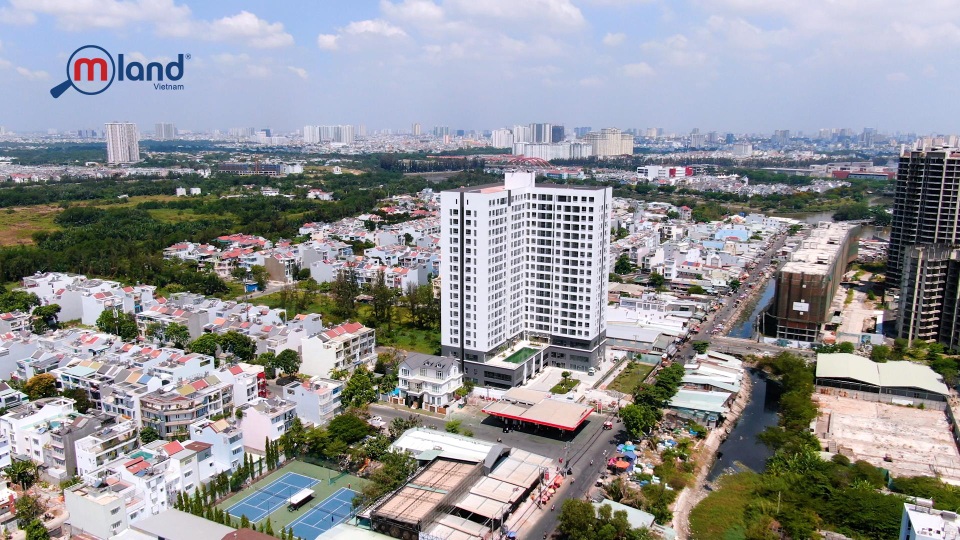 Đường Lê Văn Lương (Nhà Bè) mở rộng, cư dân dự án Goldora Plaza hưởng lợi lớn - 1 Đường Lê Văn Lương (Nhà Bè) mở rộng, cư dân dự án Goldora Plaza hưởng lợi lớn - 1