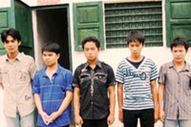 Băng nhóm trộm xe máy liên tỉnh sa lưới