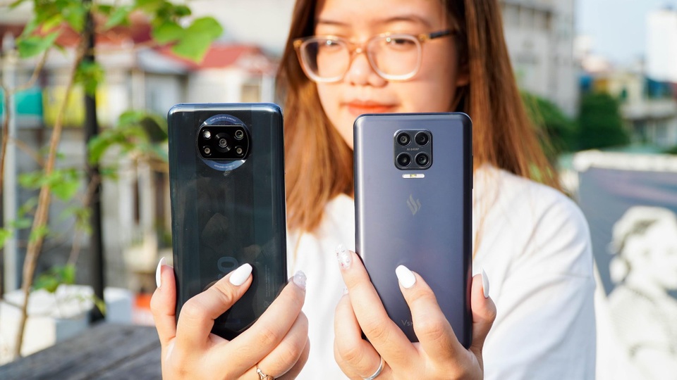 Poco X3 NFC đọ dáng Vsmart Aris: 7 triệu chọn smartphone nào? - 3
