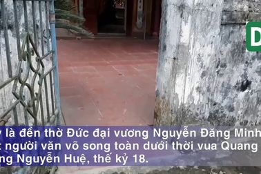 Cận cảnh ngôi đền thiêng lưu giữ "rừng" si độc