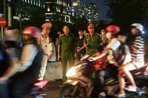 Công an TPHCM trực chiến 100% quân số dịp Tết Dương lịch