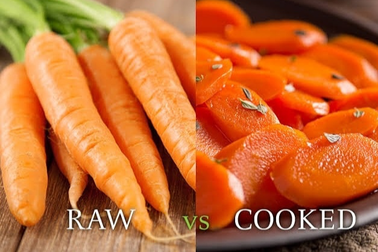 Các loại rau quả nên ăn chín tốt hơn ăn sống