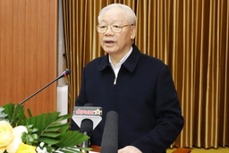 Tổng Bí thư Nguyễn Phú Trọng: Xây dựng lực lượng quân đội tinh, gọn, mạnh