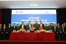 Ký kết hợp đồng gói thầu thi công, xây lắp dự án Nhà máy Thủy điện Hòa Bình mở rộng