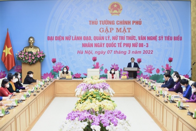 Toàn cảnh buổi gặp mặt (Ảnh: VGP)