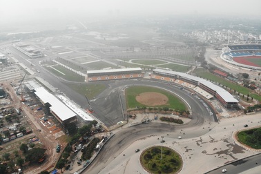 Đường đua F1 ở Hà Nội giờ ra sao khi sắp đến ngày khởi tranh?