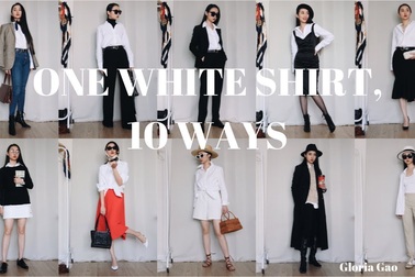 Những cách phối đồ với sơ mi trắng