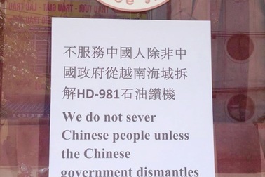 Quán cà phê từ chối phục vụ khách Trung Quốc