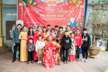 Gia đình ở Phú Thọ 150 người, cụ bà 100 tuổi vẫn nhớ được hết tên con cháu