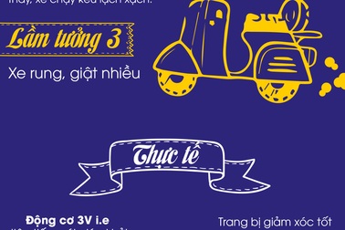 Những lầm tưởng về xe Vespa