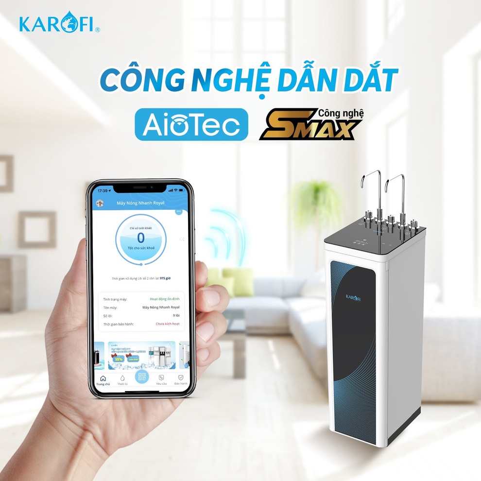 Soi dòng máy lọc nước nóng lạnh kết nối được với điện thoại gây sốt hè năm nay - 3