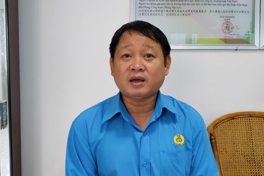 Ông Nguyễn Tấn Pháp - Chủ tịch Công đoàn cơ sở Công ty Pouchen VN, phường H