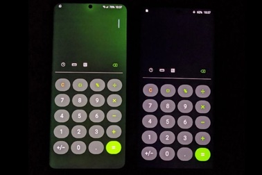 Màn hình điện thoại Samsung cũng bị lỗi ám xanh giống iPhone