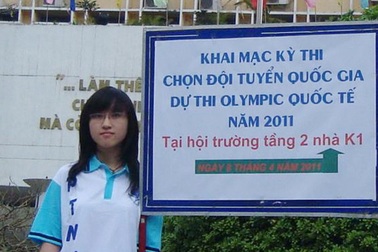 Làm quen với cô bạn sở hữu HCB Olympic Hóa học quốc tế