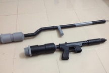 33 thanh, thiếu niên Thái Bình mang dao, súng bắn cồn đi đánh nhau