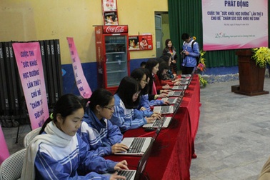 Phát động cuộc thi chăm sóc sức khỏe nữ sinh trên toàn quốc