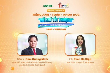 Làm thế nào để khơi gợi tình yêu tiếng Anh - Toán -Khoa học cho con từ nhỏ?