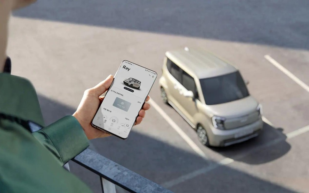 Cận cảnh Kia Ray 2023: Bé hạt tiêu nhưng nội thất rộng, có cửa lùa - 11 Cận cảnh Kia Ray 2023: Bé hạt tiêu nhưng nội thất rộng, có cửa lùa - 11