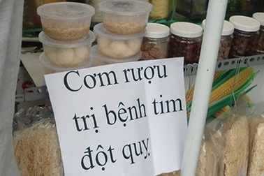 Cơm rượu có trị bệnh tim, đột quỵ?