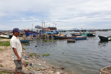 Sụt lún bất thường ở hạ nguồn sông Thu Bồn