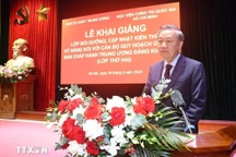 Tổng Bí thư: Cán bộ chiến lược phải được đào tạo đáp ứng yêu cầu giai đoạn mới
