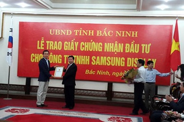 Samsung nhận đầu tư 1 tỷ USD xây nhà máy thứ 3 tại Việt Nam