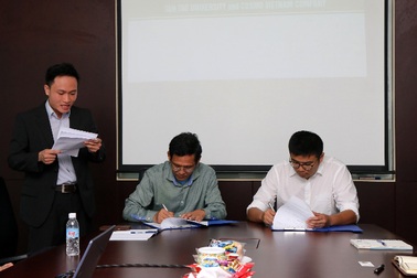 Trường ĐH Tân Tạo ký kết bản ghi nhớ hợp tác với Công ty Cosmo Việt Nam