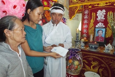 Hơn 60 triệu đồng đến với gia đình chị Bành Thị Linh Hương