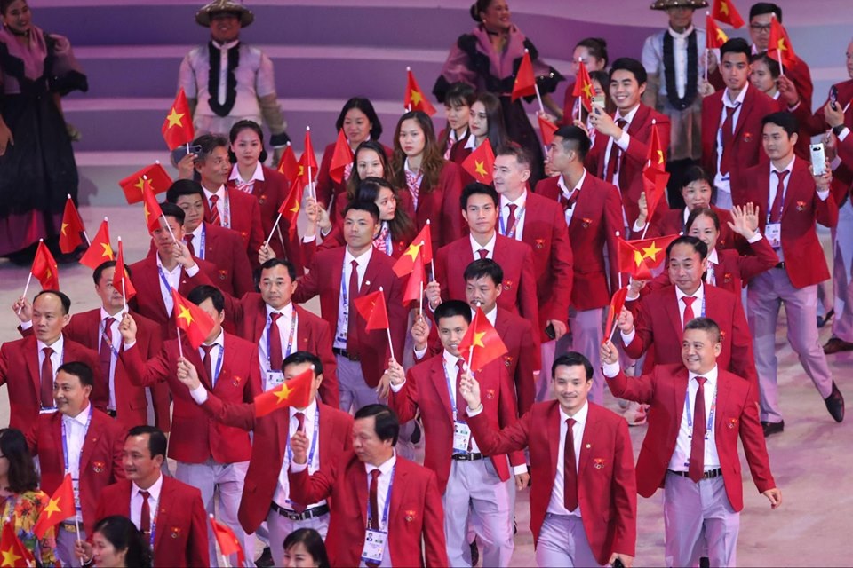 Lễ khai mạc SEA Games 30 ấn tượng với âm nhạc sôi động - 4 Lễ khai mạc SEA Games 30 ấn tượng với âm nhạc sôi động - 4