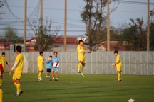U23 Việt Nam luyện bóng bổng, sẵn sàng đấu U23 UAE trận ra quân