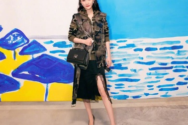 Dương Mịch khoe chân dài miên man và vẻ ngoài kiêu sa tại Mỹ